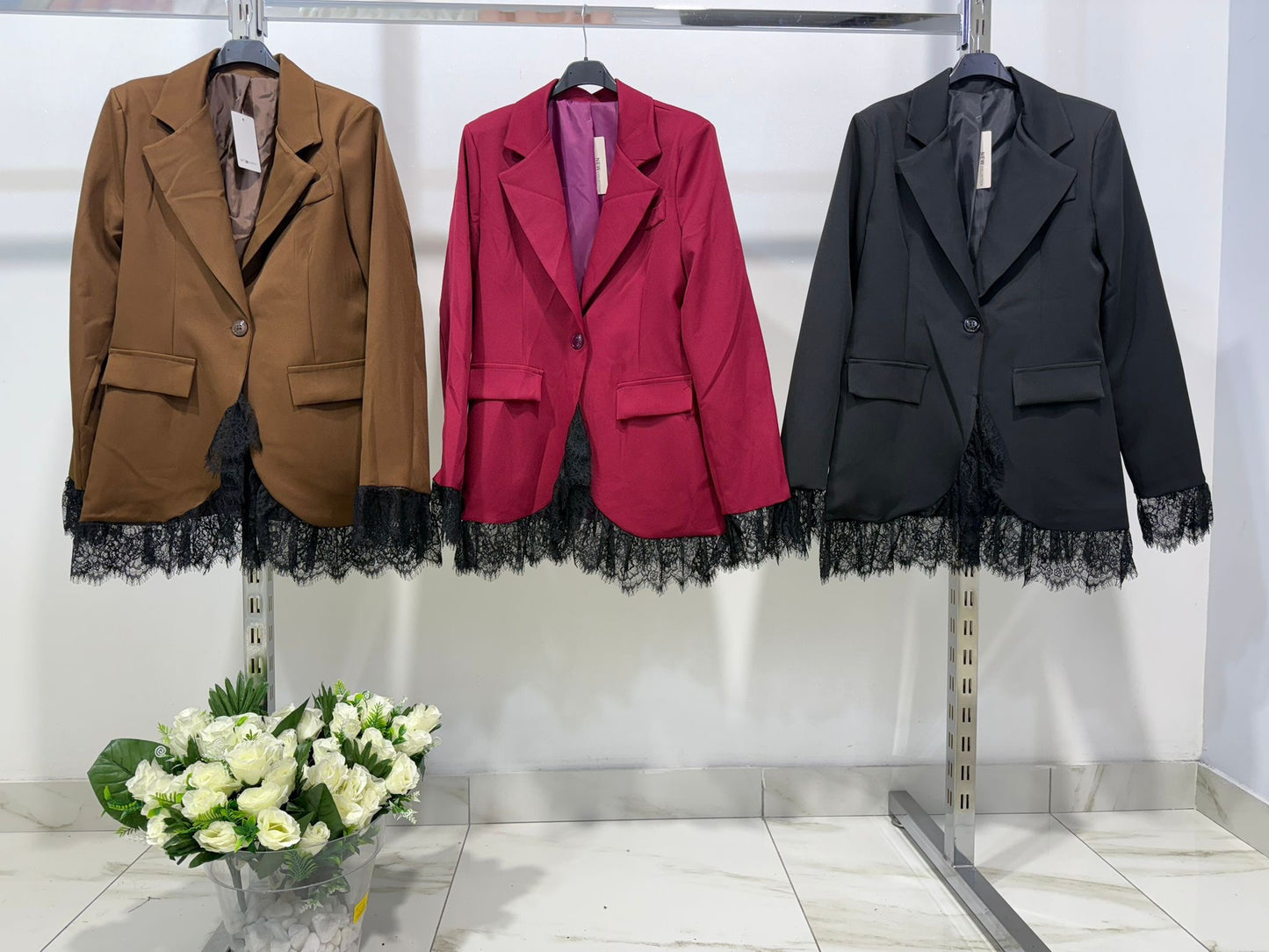 BLAZER IN PIZZO